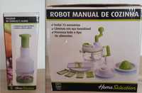 Robot de cozinha manual e Picador de cebolas e alhos (NOVO )