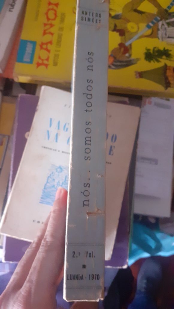 Antero Simões Nós somoa todos nós livro raro 1970 Angola Colonial