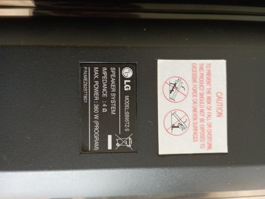 Zestaw kina domowego Lg HB965TZ