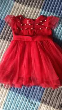 Нарядне плаття червоне