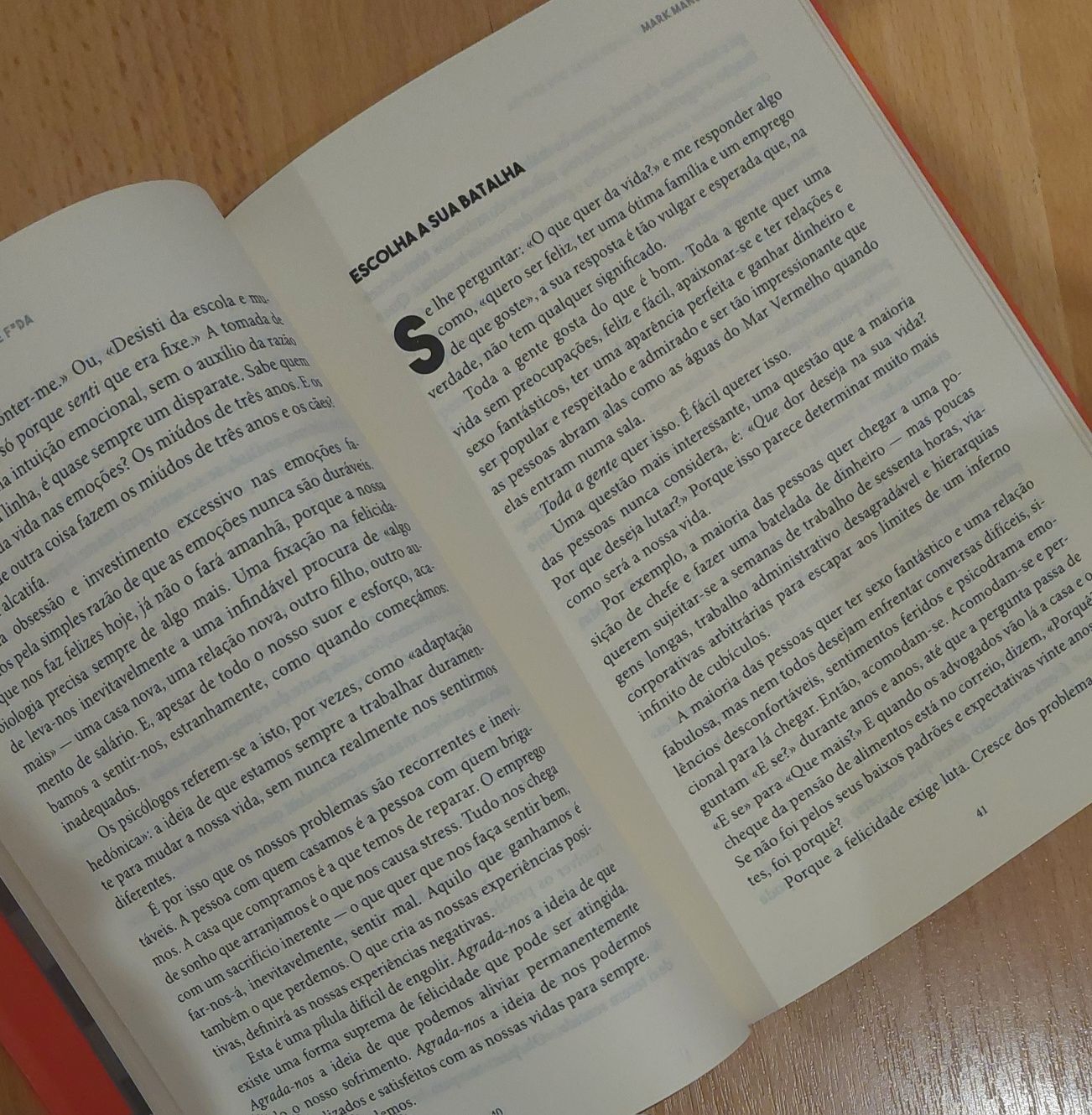 Livro Arte Subtil de saber dizer que se F*da  1 Edição 
Mark Manson

1