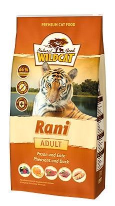 Mięsna karma hipoalergiczna dla kotów - Wildcat BAŻANT + KACZKA 3kg