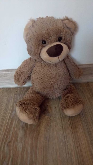Pluszowy miś misiek jasny brąz ok.37 cm