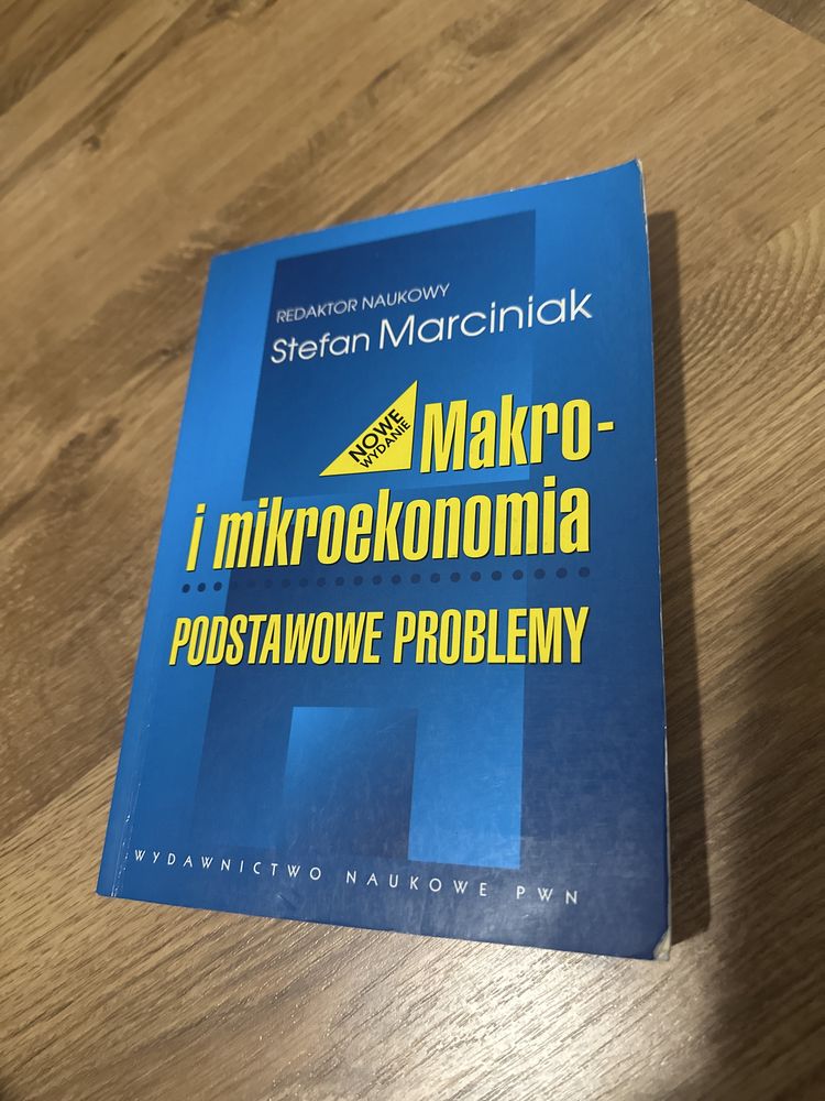Makro i mikroekonomia podstawowe problemy stefan marciniak wydawnictwo