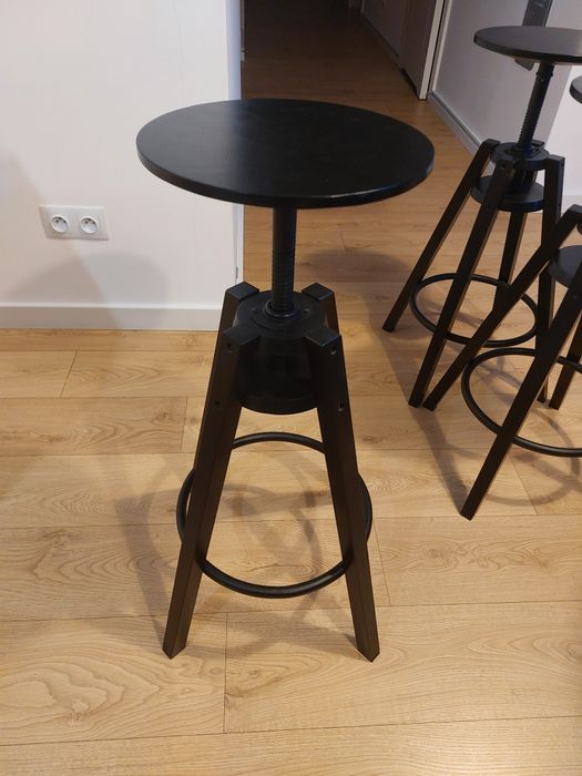 Ikea Dalfred Hoker krzesło barowe 3 szt
