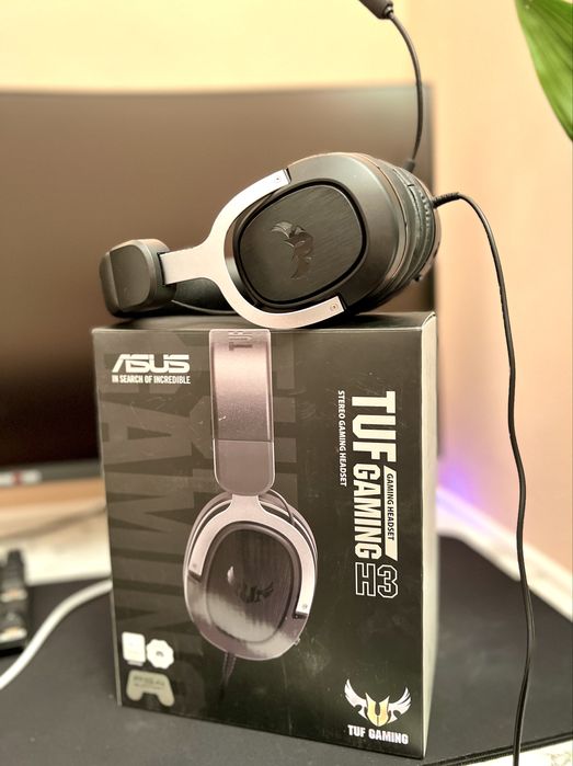 Ігрові навушники Asus Tuf Gaming H3 Gun Metal