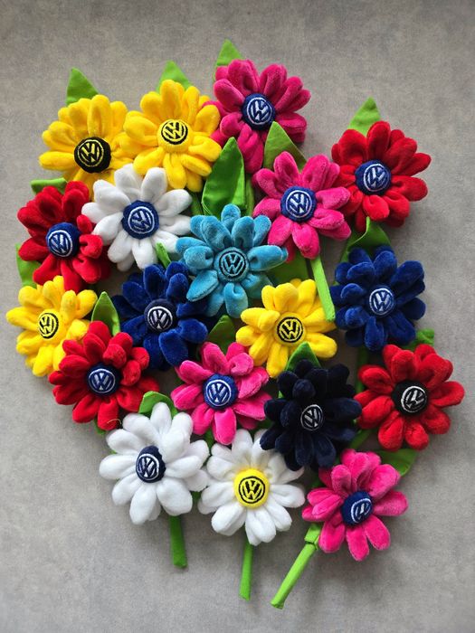 Kwiatki Kwiatek Volkswagen New Beetle
