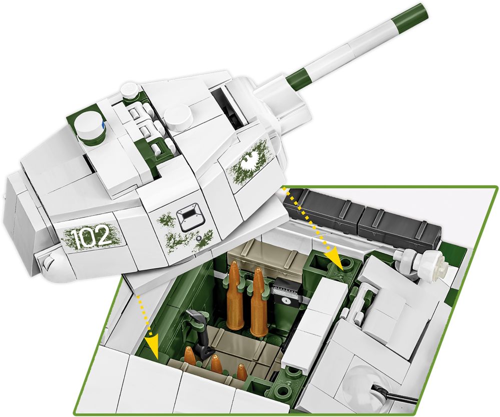 Klocki cobi 2595 czołg T34-76