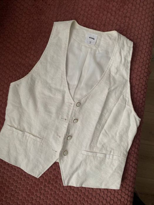 Лляна жилетка Sinsay