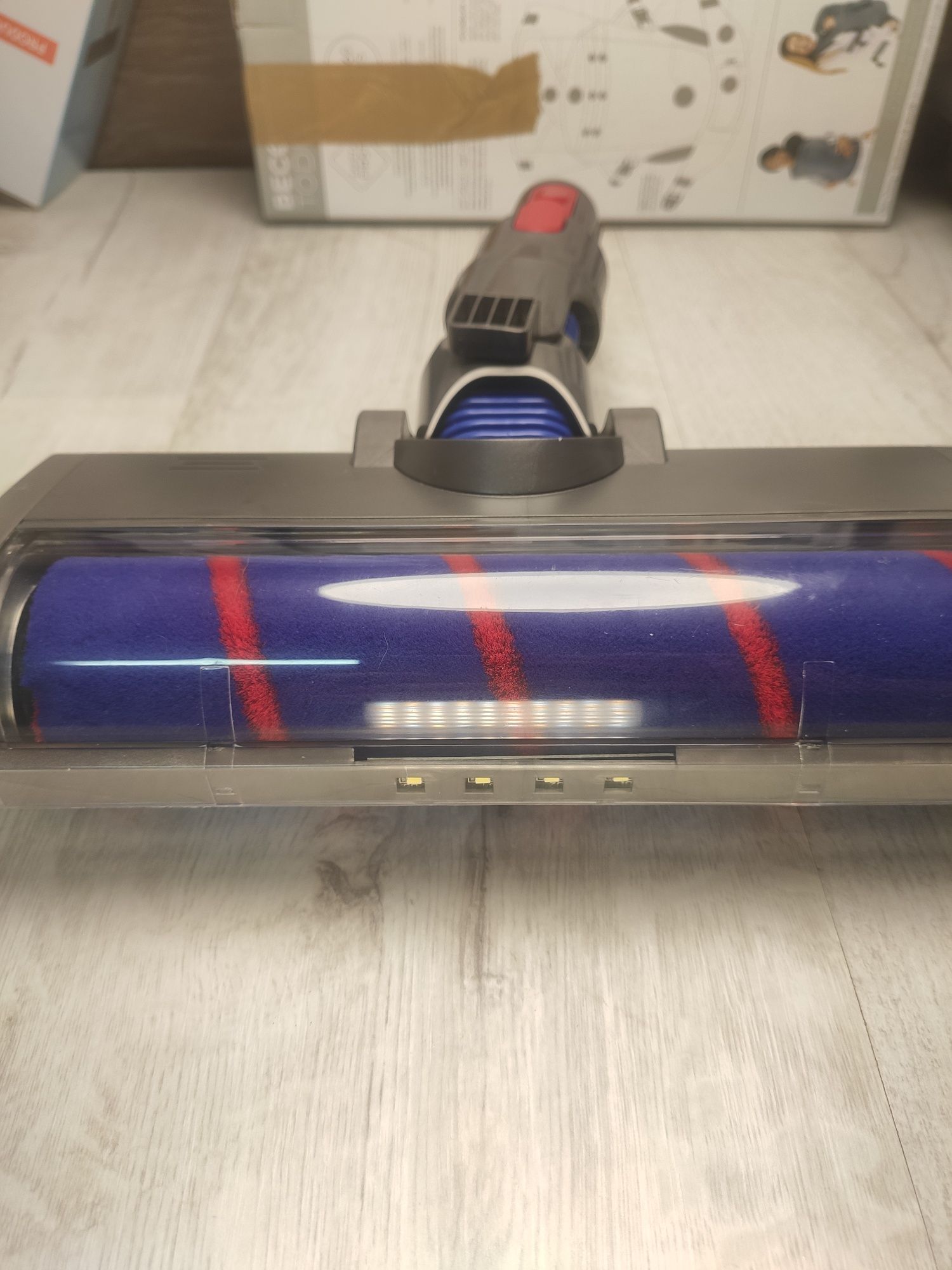 Szczotka LED do DYSON V7 V8 V10 V11 V15 miękka