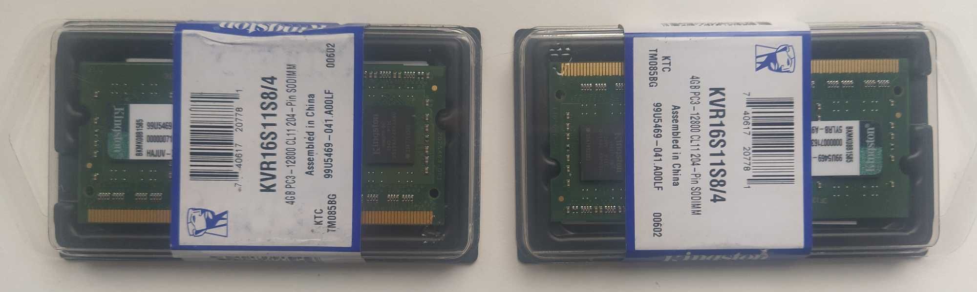 Модуль памяти Kingston 4 GB SODIMM DDR3 1600 MHz (KVR16S11S8/4) 1.5V