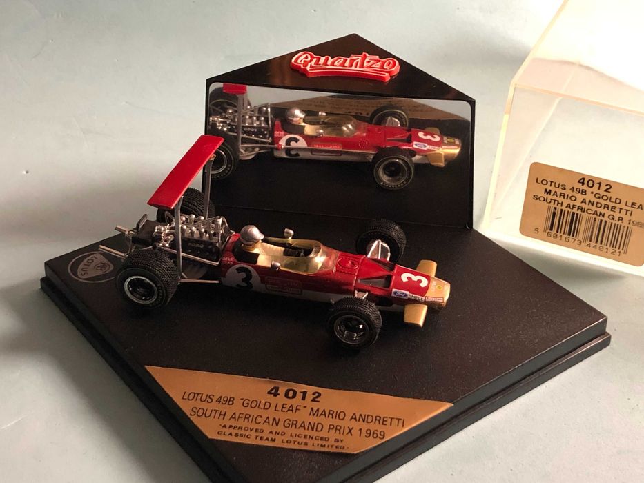 Quartzo 1/43 - LOTUS 49B #3 "Gold Leaf" - GP. South AFRICA 69 -
