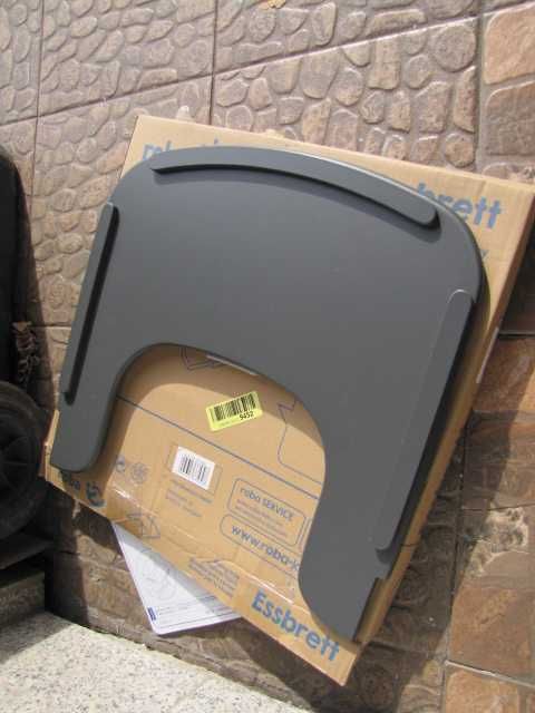 Roba tacka Sit up flex do krzesełka drewniana czarna