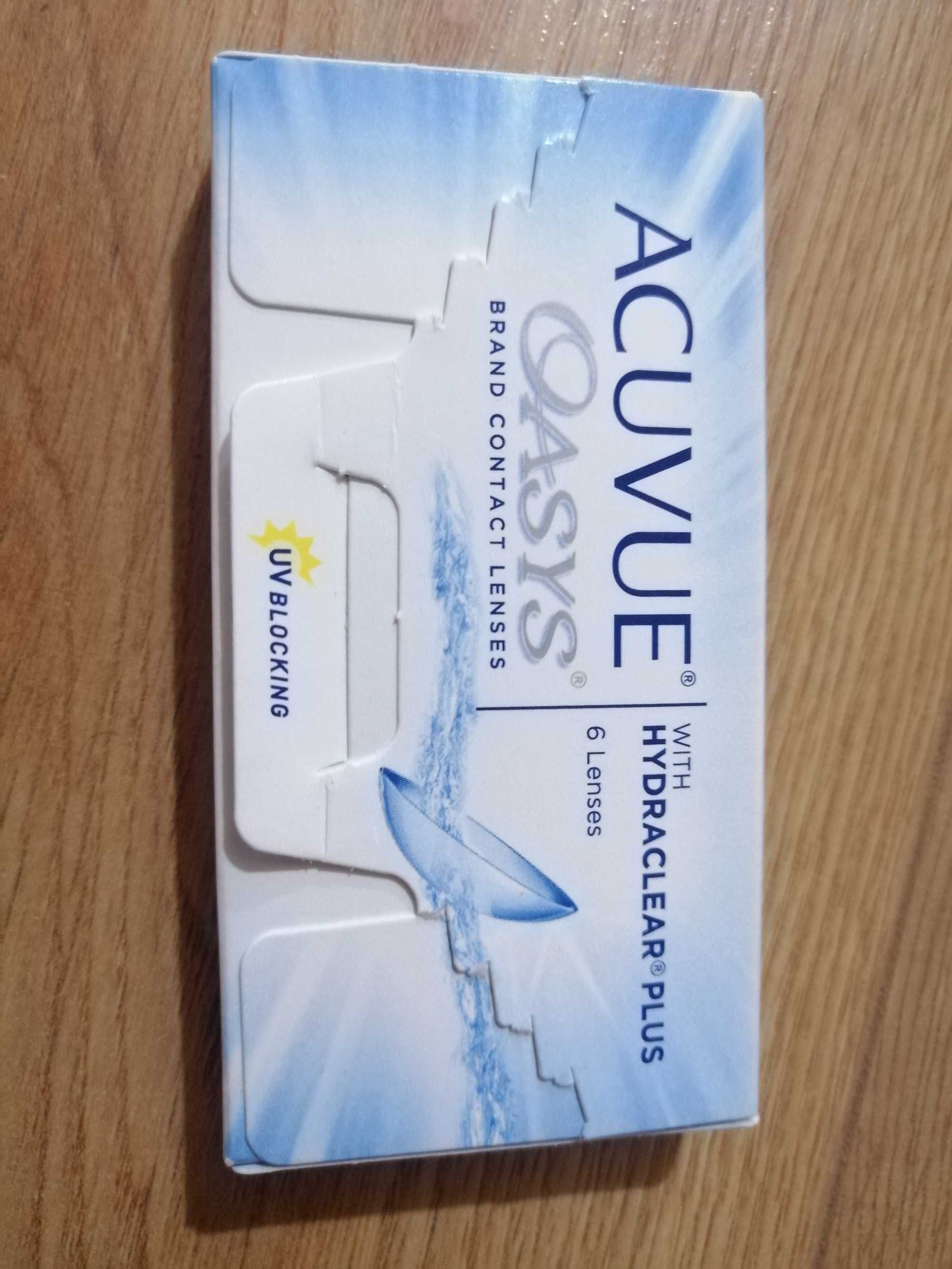 Soczewki dwutygodniowe Acuvue Oasys - 0,5