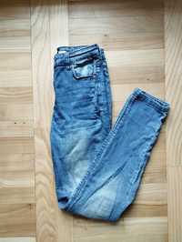 Długie spodnie jeansowe XS