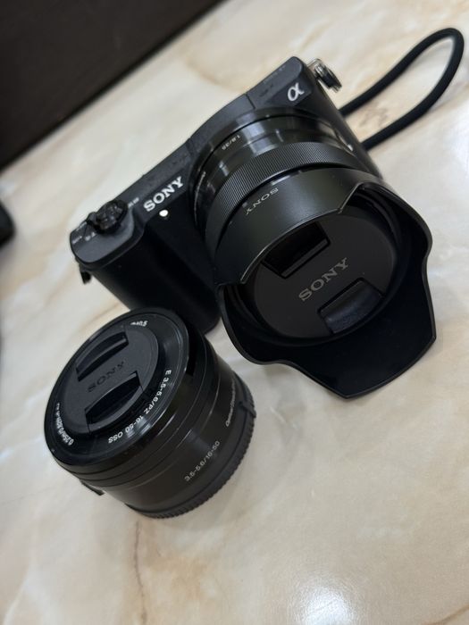 Фотоапарат Sony A5100+ Kit 16-50mm+ обʼєктив фікс Sony E 35mm F/1.8