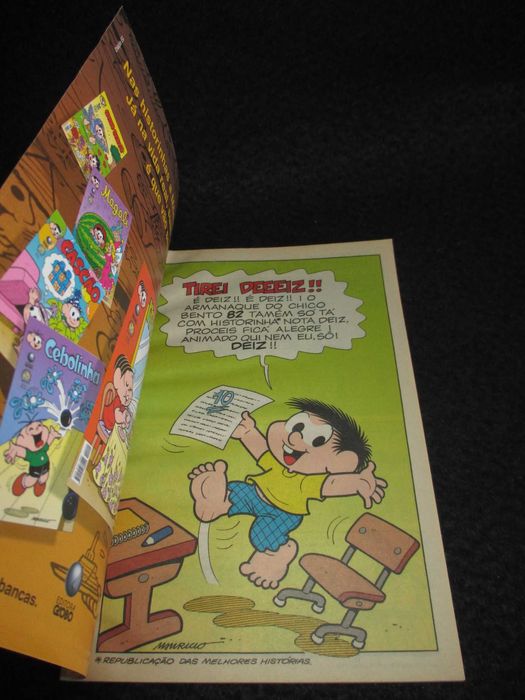 Livros BD Globo Mónica Magali Chico Bento Cascão