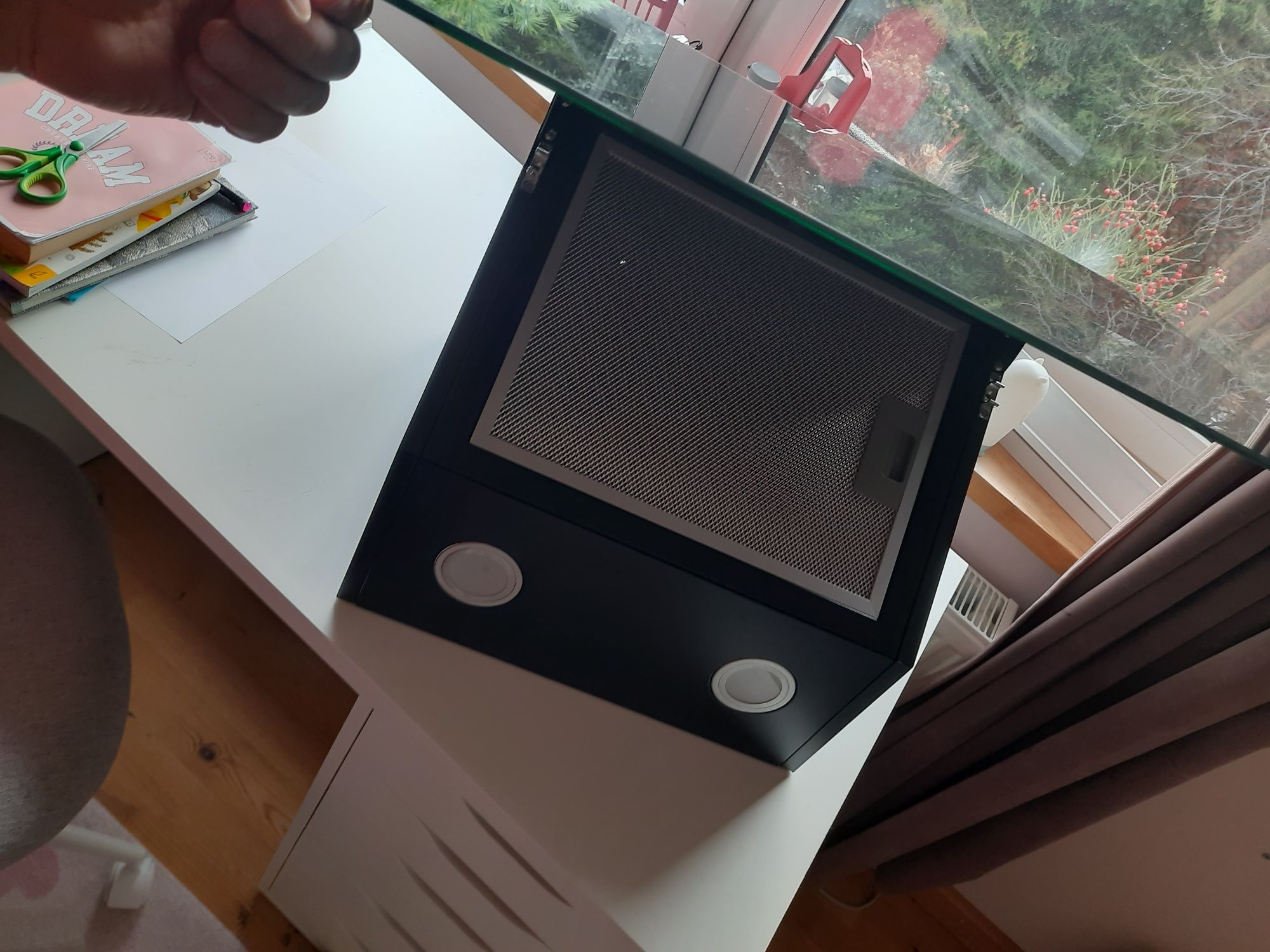 Okap Faber VRT BK A60 2LS 60cm nowy z pudełka