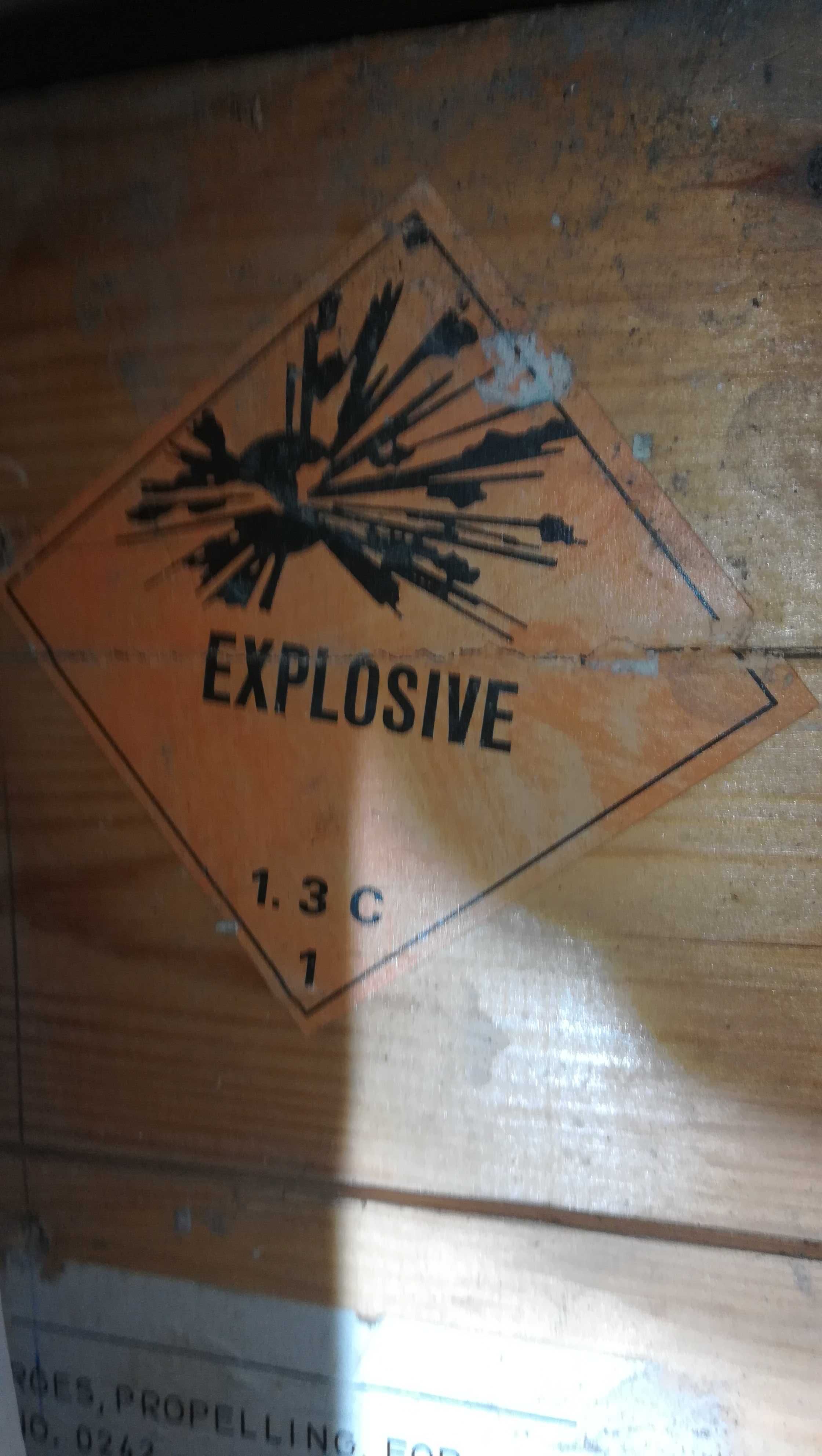 Caixas de explosivos -  Vintage