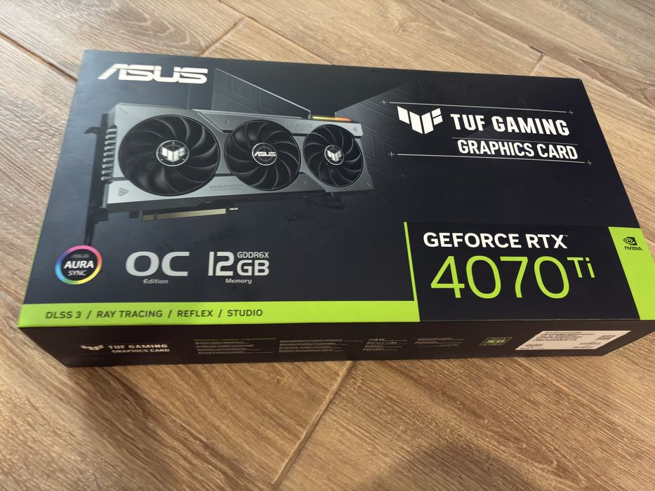Asus TUF GeForce RTX 4070 Ti Gaming OC 12288MB