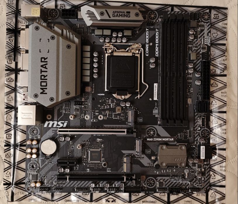 Материнская плата MSI MAG Z390M Mortar