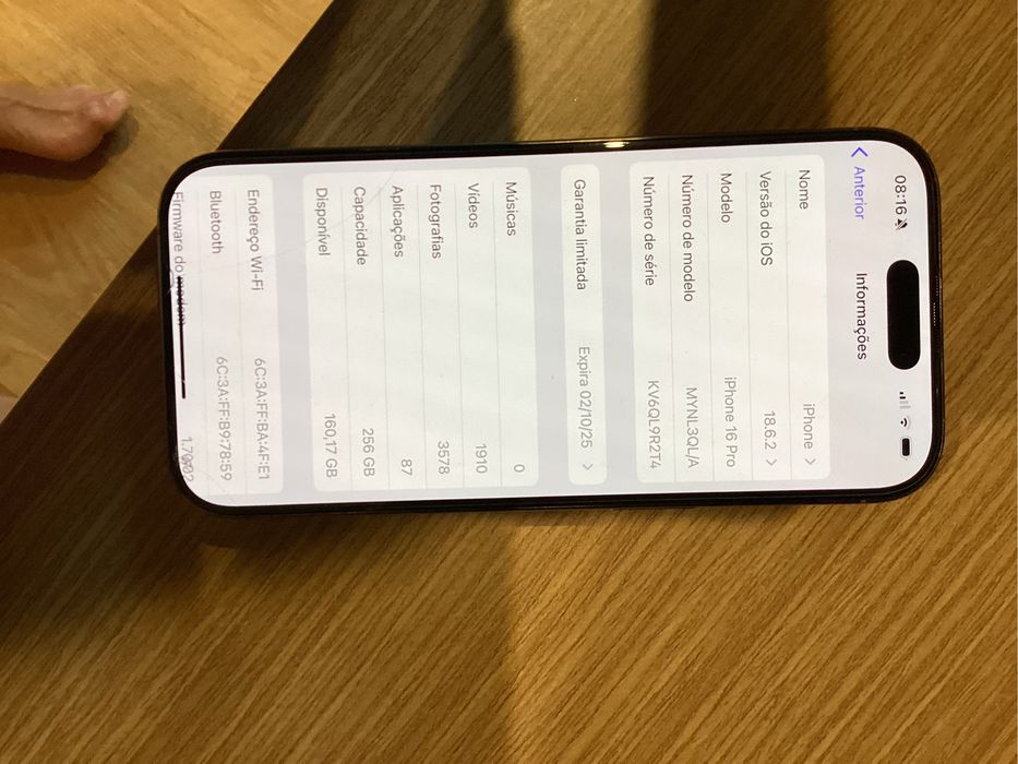 Iphone 16PRO 256GB