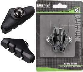 Klocki hamulcowe do rowerów szosowych marki Baradine.