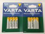 8 szt Akumulatorki VARTA  R3 AAA 800 mAh   
Wst