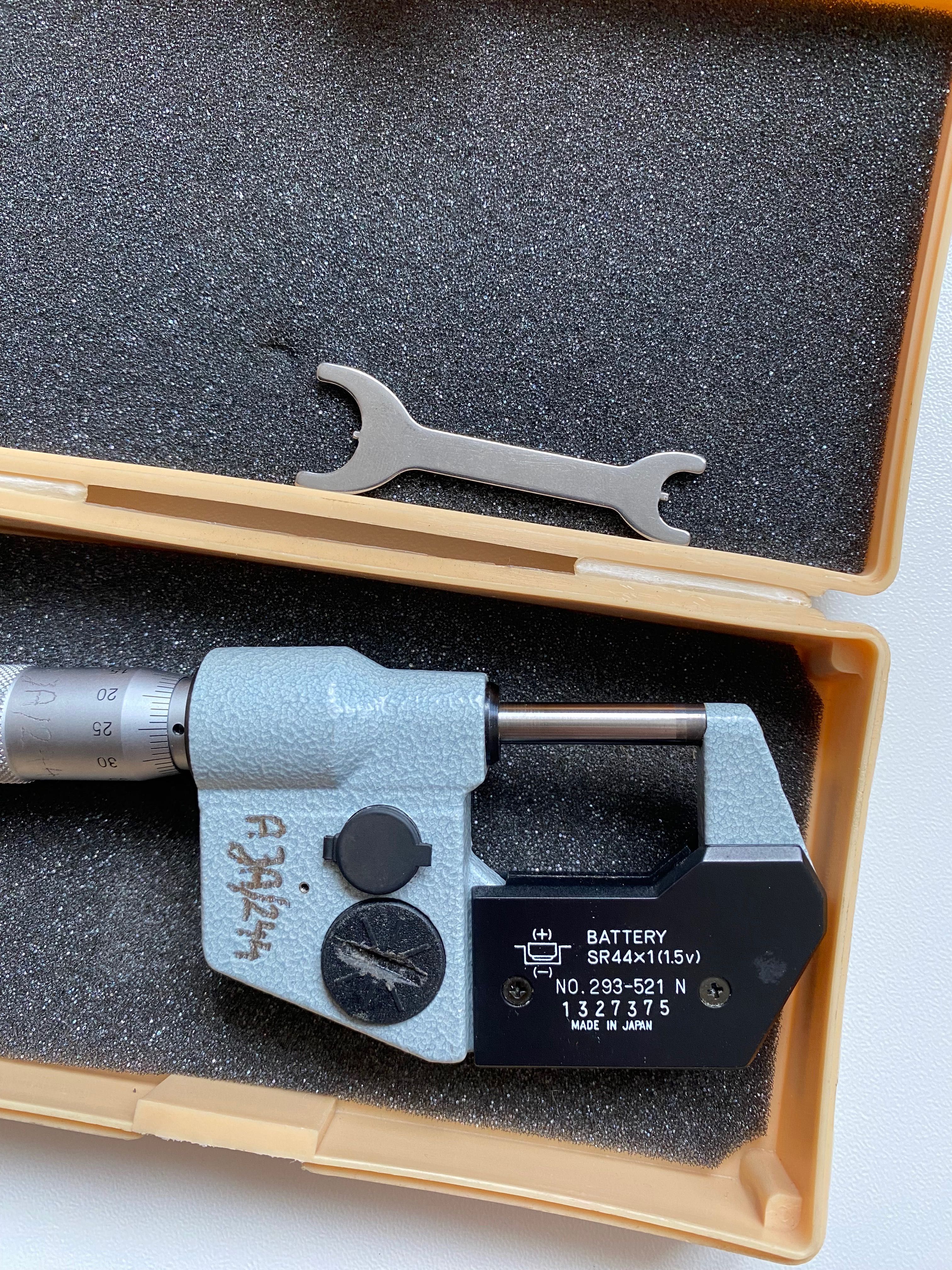Mikrometr cyfrowy Digimatic z grzechotką 0-25mm 293-521 MITUTOYO