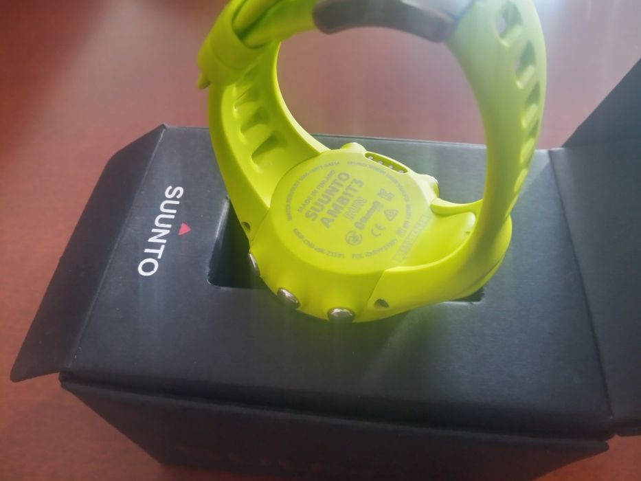 Suunto Ambit 3  Limonkowy z Szafirowym Szkłem  Uniseks