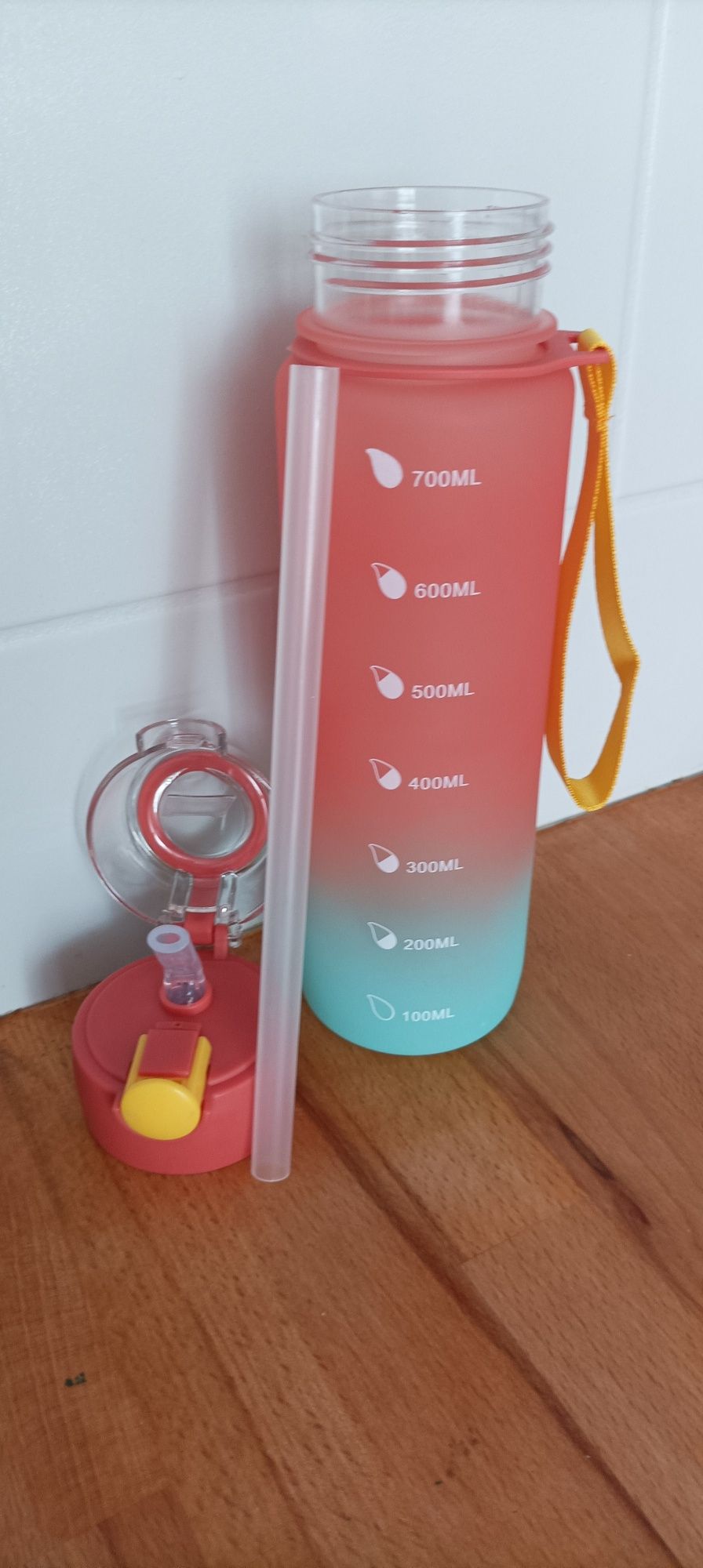 Bidon butelka motywacyjna 700 ml na wodę Nowa