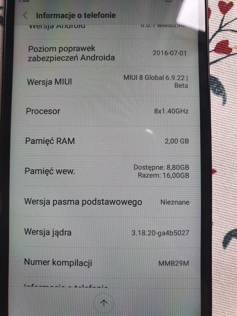 Redmi 3s. Płyta główna.