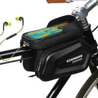 Sakwa rowerowa torba na rower saszetka na ramę telefon wodoodporna