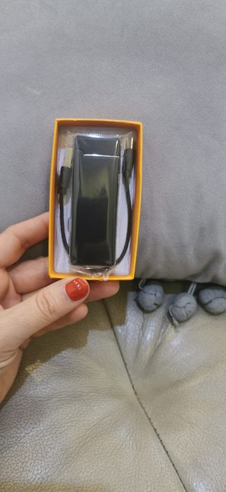 Zapalniczka typu C z ładowaniem elektronicznym +ekran LED, nowa