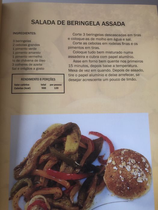 Livro Viva Melhor com a Cozinha Saudável