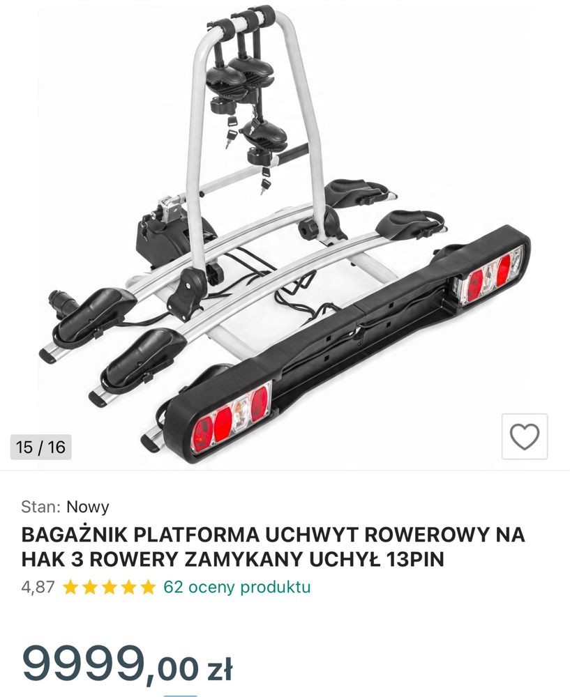 Bagażnik rowerowy
