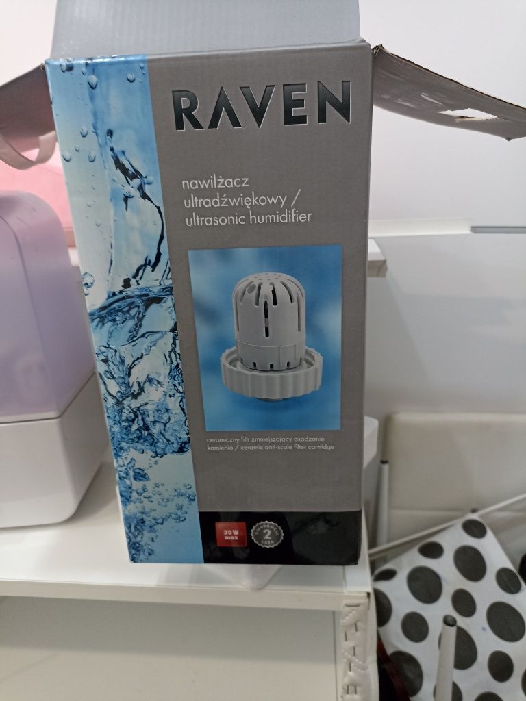 Ultradźwiękowy nawilżacz powietrza Raven