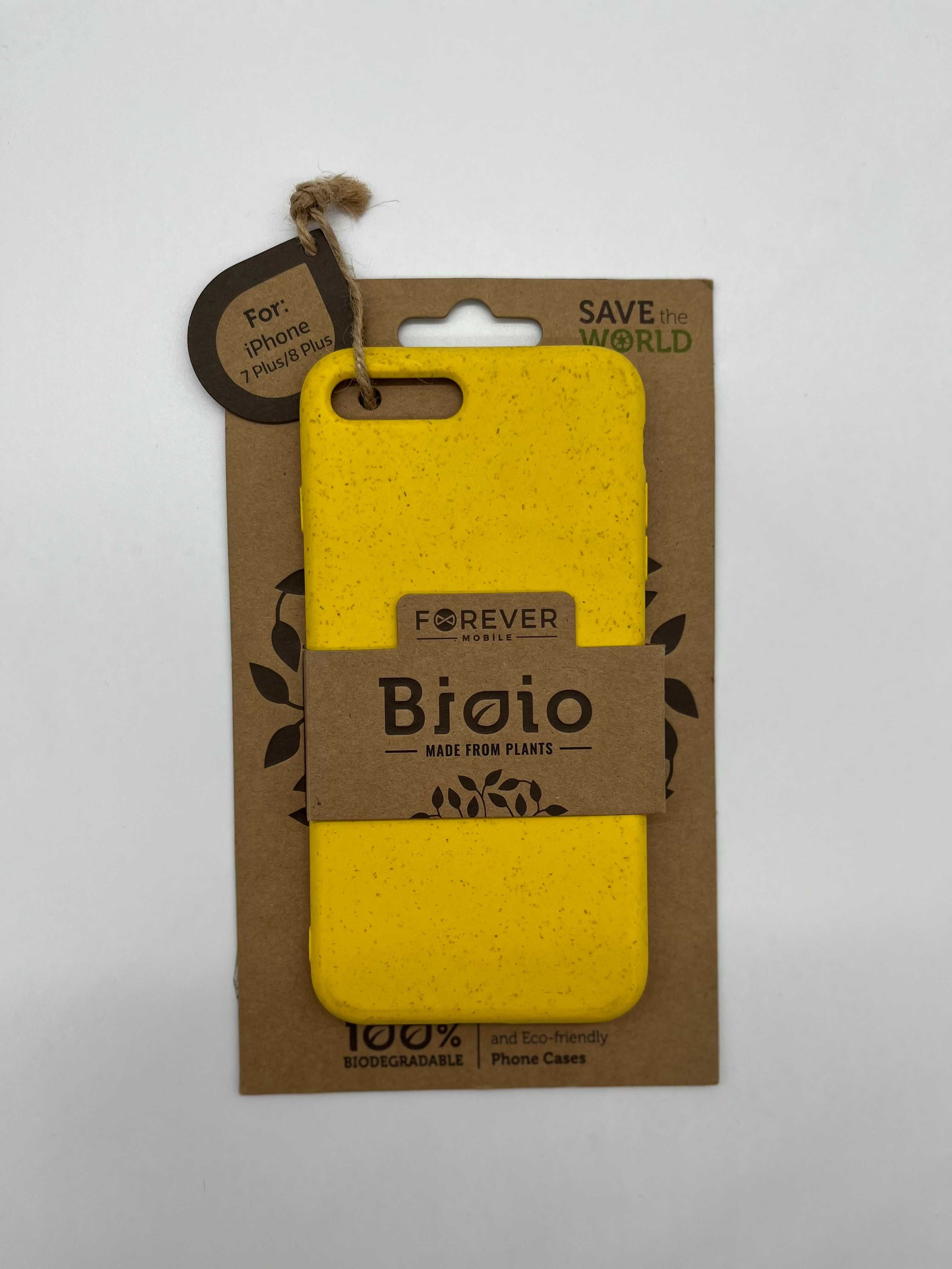 Etui Case Bioio Forever Ekologiczne Iphone 7/8 PLUS Żółte kod 1116/3