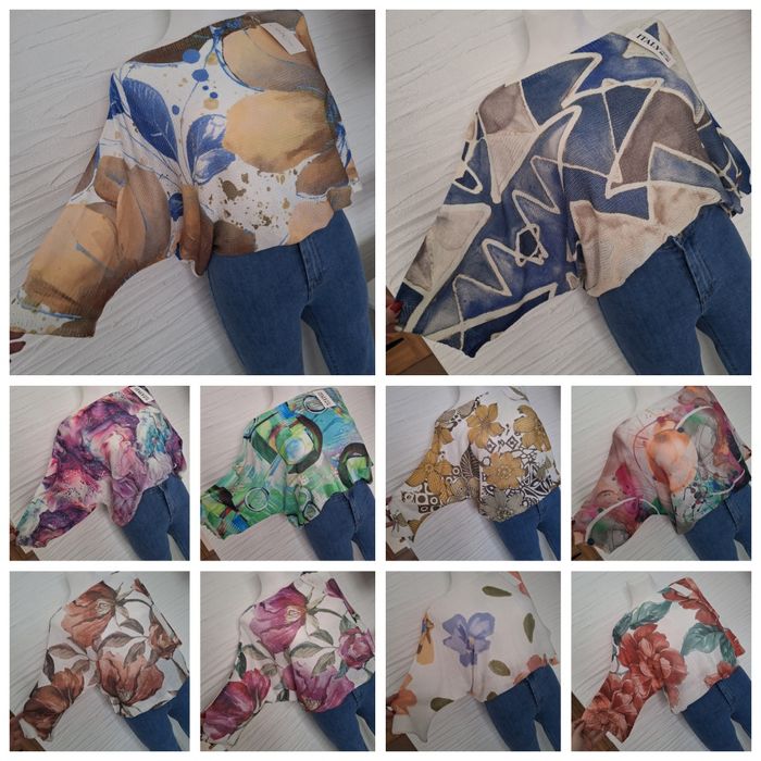 Likwidacja sklepu. Bluzka w kwiaty 20szt