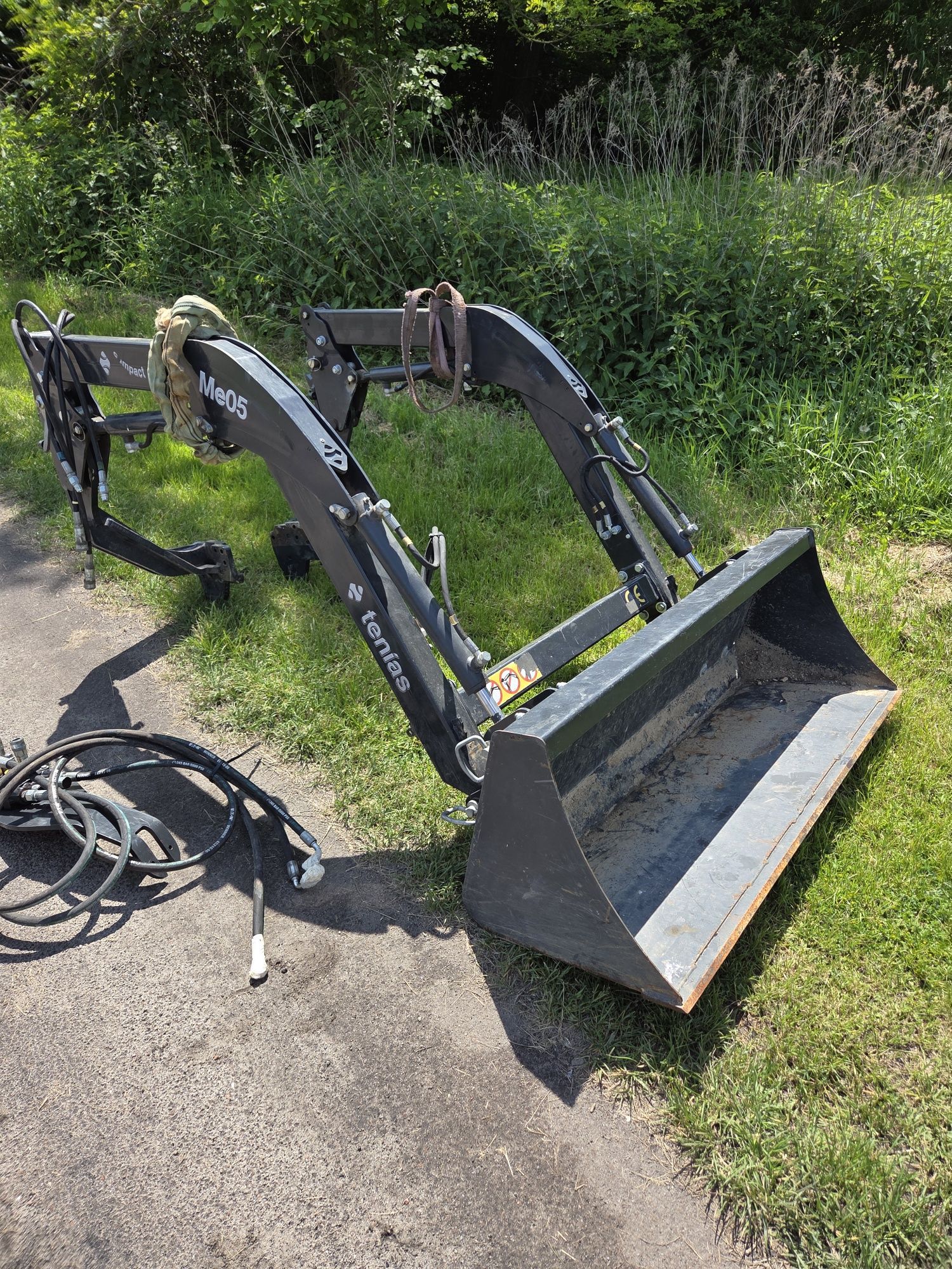Traktorek ładowacz czołowy tur do traktorka Iseki Kubota