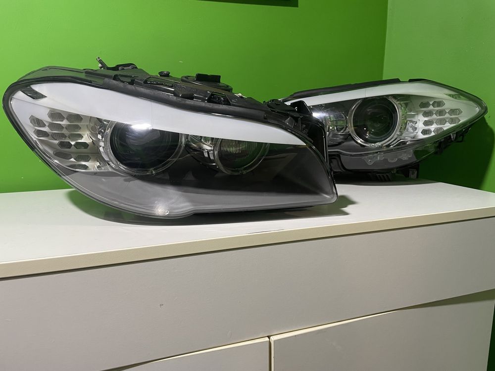 Фара BMW F10 F11 Adaptive USA Фары БМВ Ф10 Ф11 блоки фар разборка