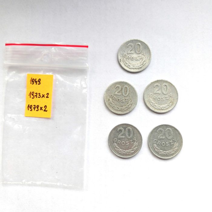 Monety PRL    20 gr z 1949