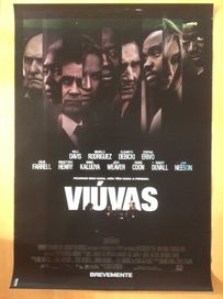 Poster original do filme Viúvas (portes incluídos)