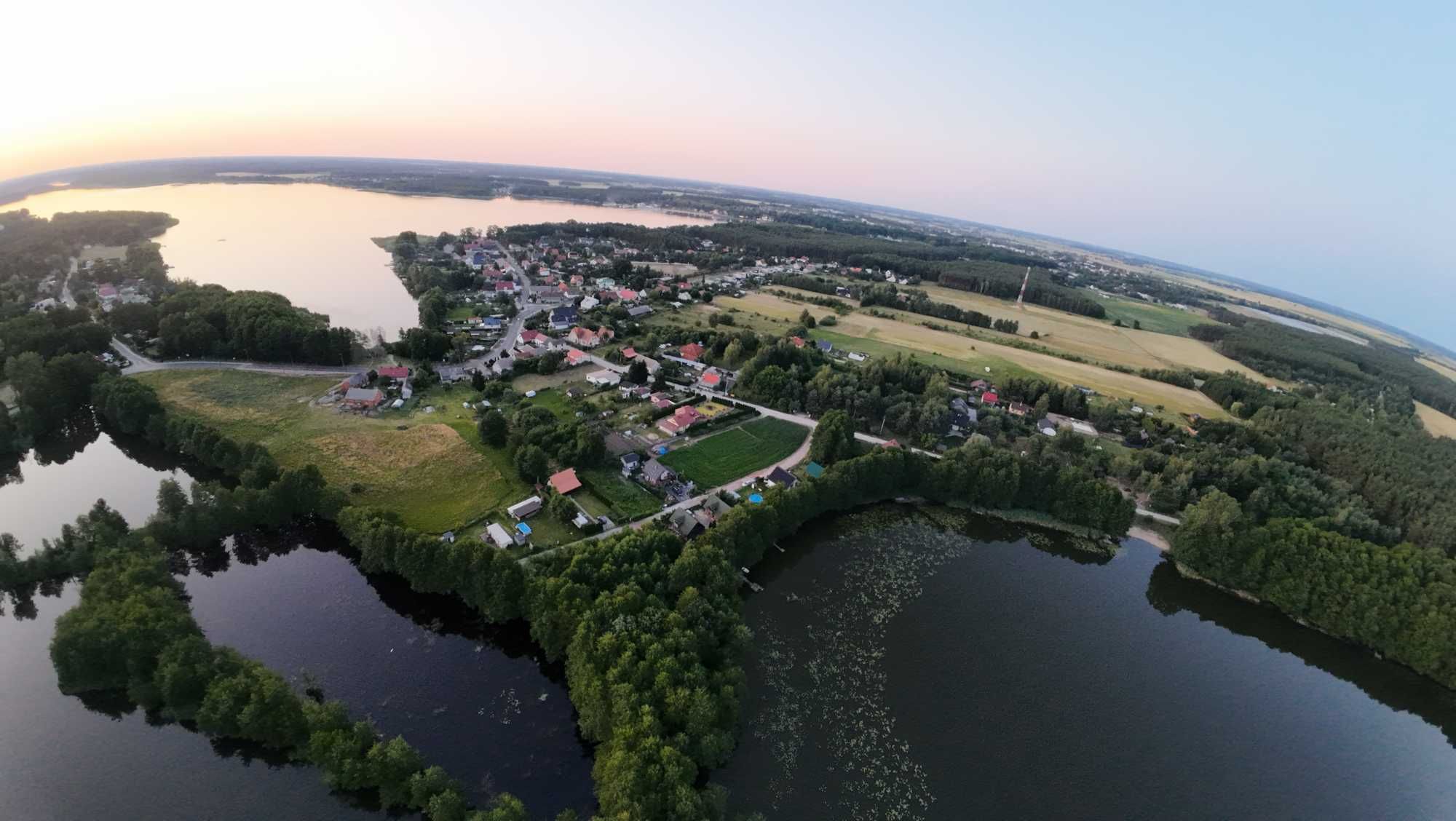 Domek na wynajem nad jeziorem 6 osób noclegi Radzyń - Sława