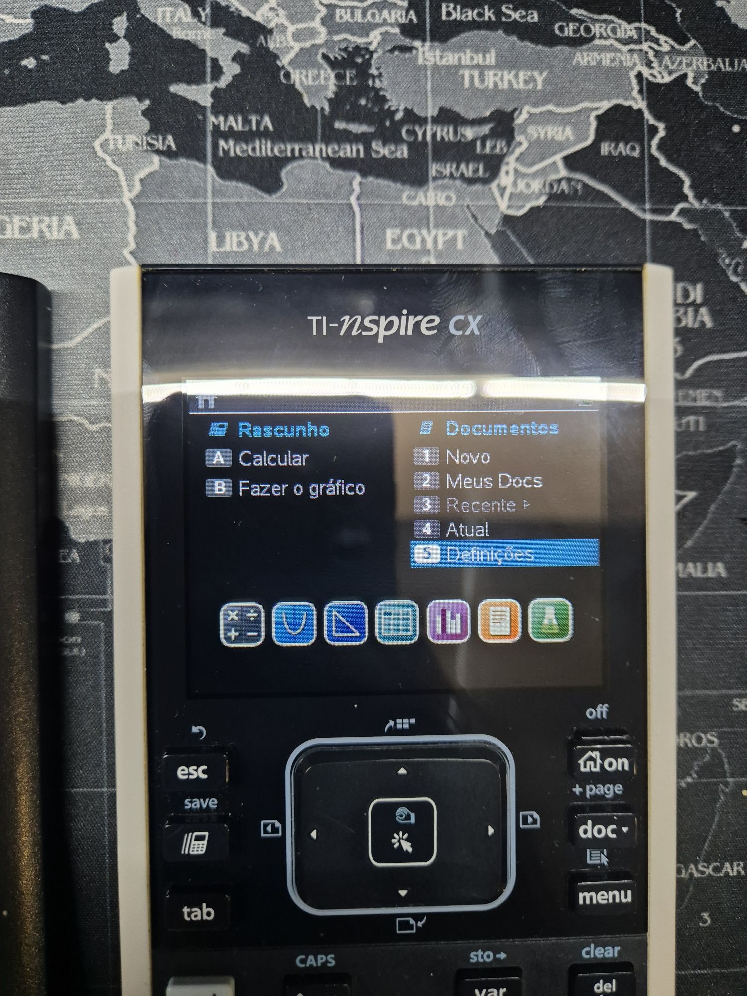 Calculadora texas nspire cx