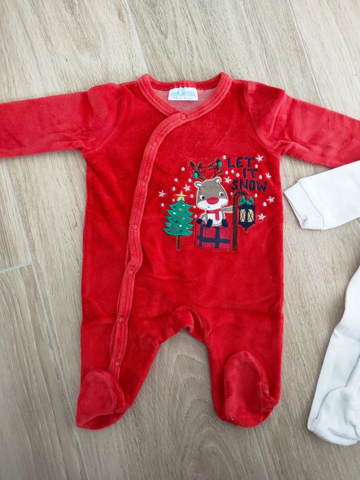 Pajacyki świąteczne Pepco so cute rozmiar 56,