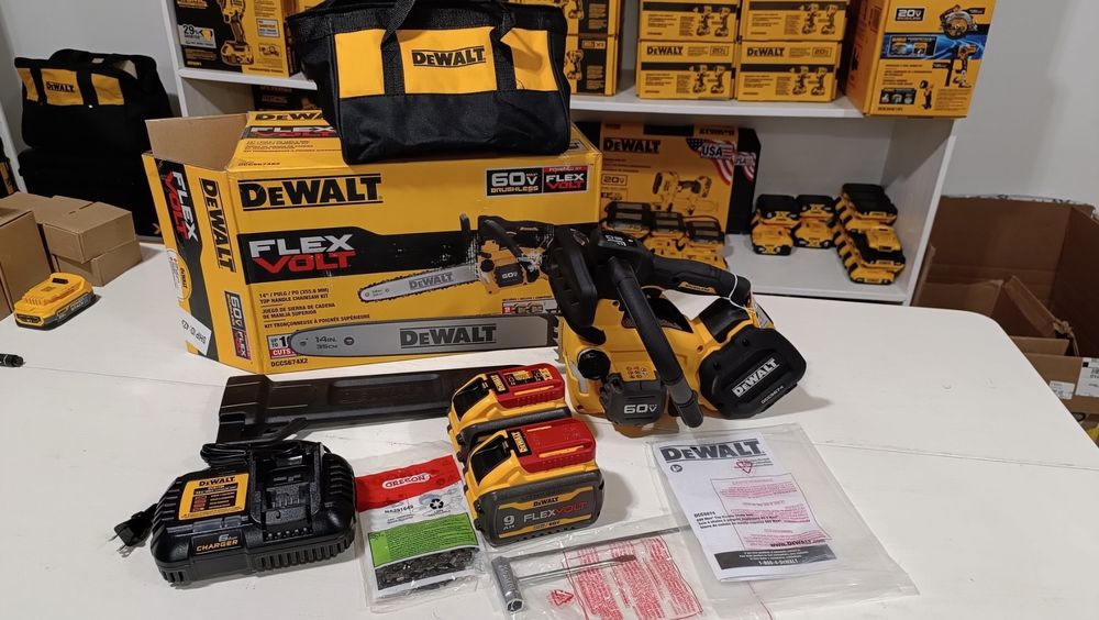Dewalt dcmcst635 54 / 60 v dccs674 пила цепная ланцюгова з Америки