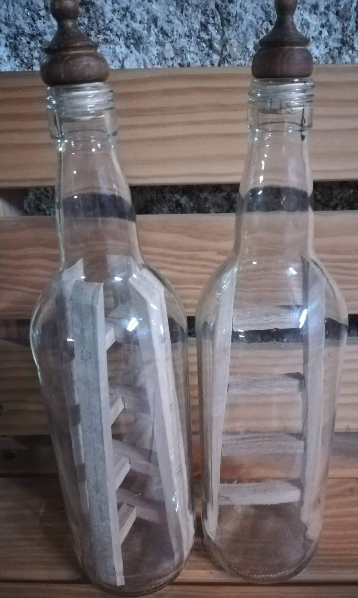 Artesanato garrafas para aguardente