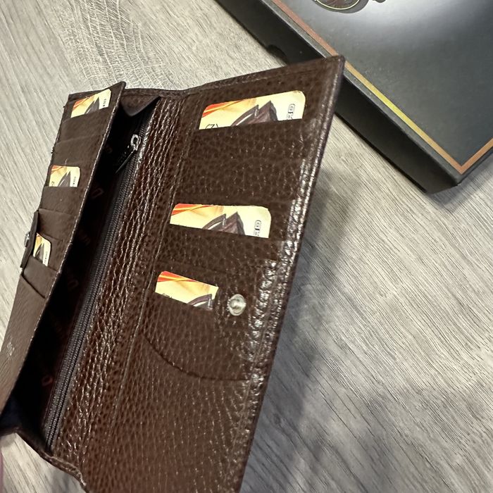 Шкіряне чоловіче портмоне Гаманець чоловічий