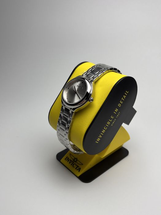 Invicta 48226, жіночий сріблястий годинник, інвікта жіночі